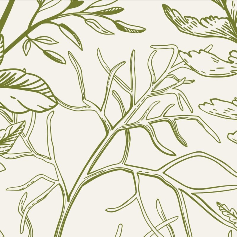 Assorted Green Leaves  Wallpaper - Image 4