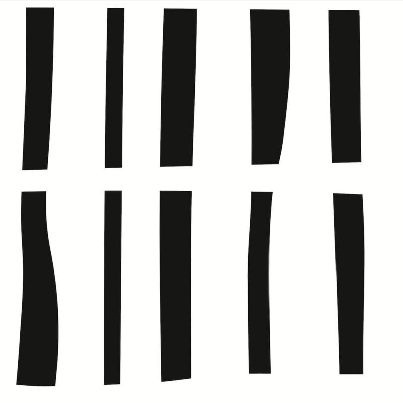Black And White Dash, Style C  Wallpaper - Image 4