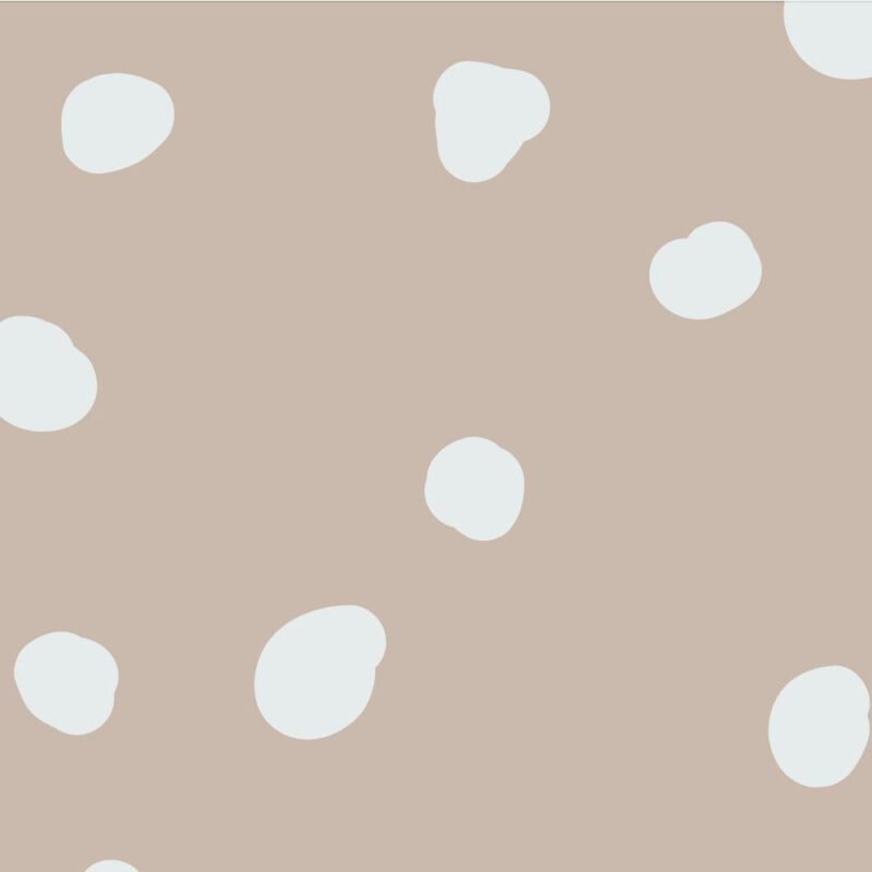 Blush Polka Dots  Wallpaper - Image 4