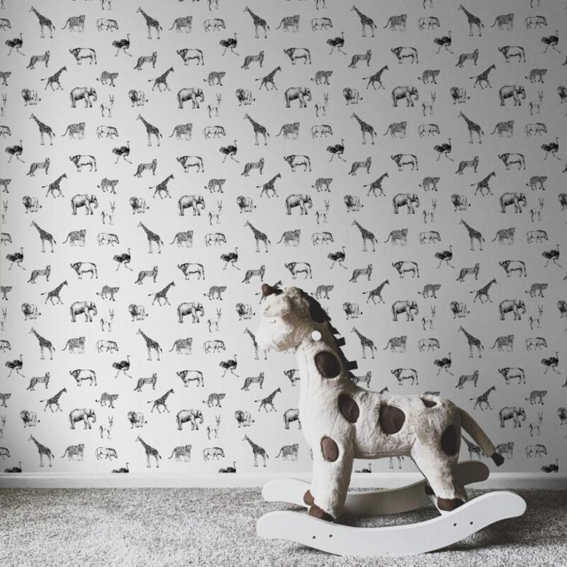 Black And White Animals  Wallpaper - Image 5