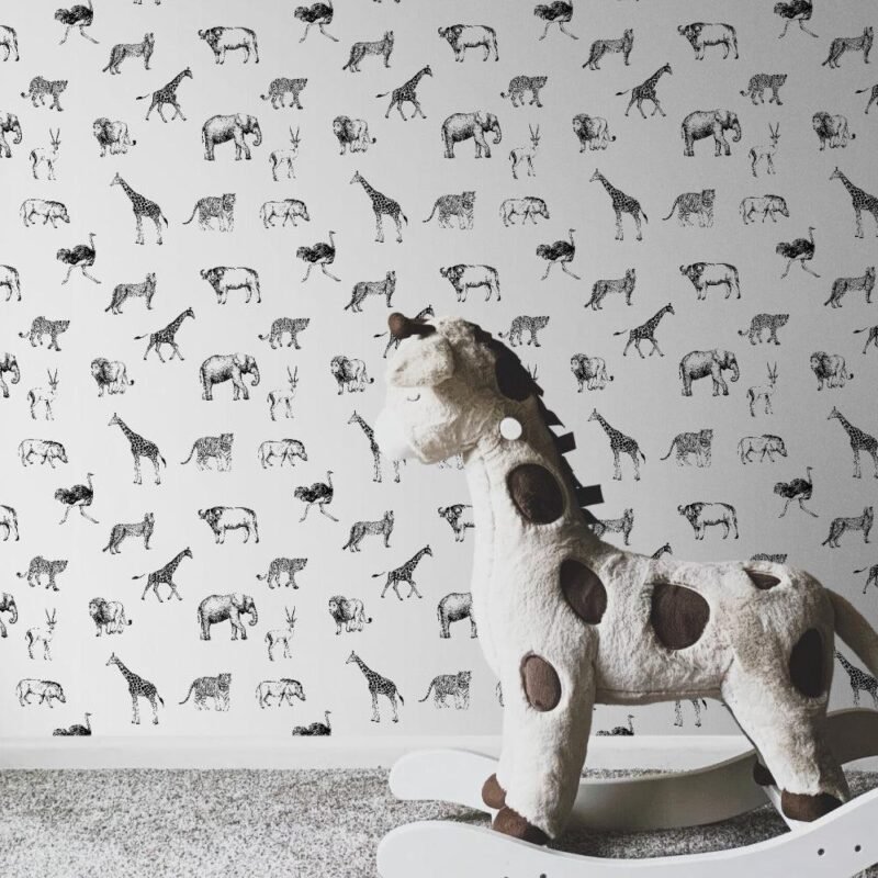 Black And White Animals  Wallpaper - Image 2